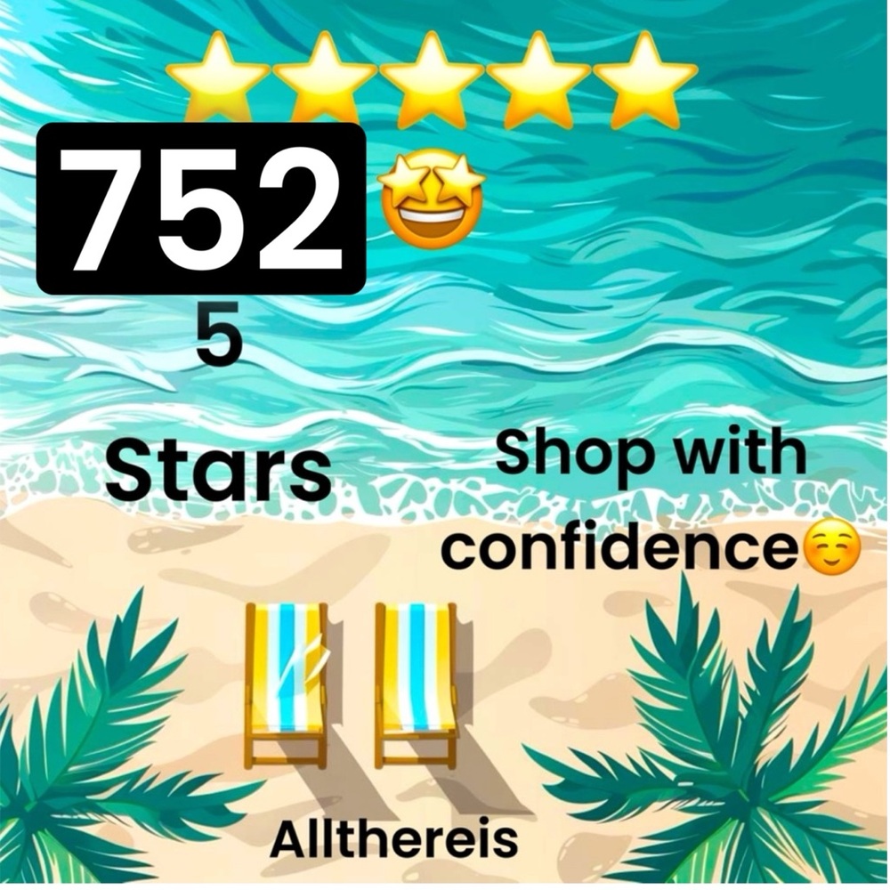 Over 752-  5 stars!! ⭐️⭐️⭐️👏🤗